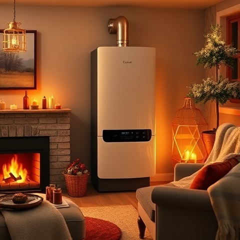 schéma chaudière fuel avec ballon eau chaude