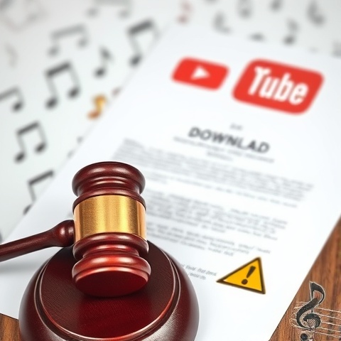 An editorial-style image of a legal document with a gavel placed next to it, symbolizing the legal a